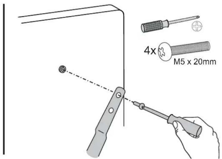Ergotron LX HD Wall Mount Pivot - M8M5 KIT Instructions - 2