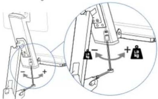 Ergotron StyleView Sit-Stand Combo System - Decrease Lift Strength - 8