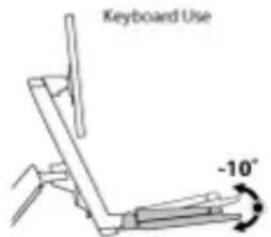 Ergotron StyleView Sit-Stand Combo System - Decrease Lift Strength - 20