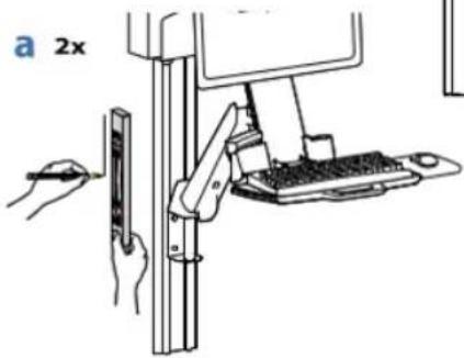 Ergotron StyleView Sit-Stand Combo System - 10 - 19