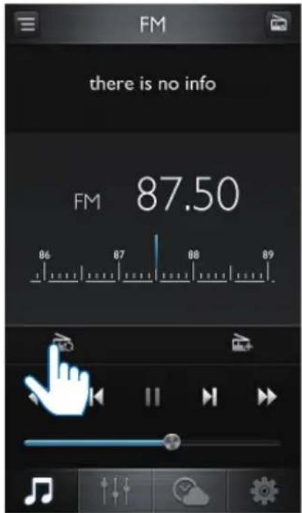 PHILIPS AJ5305D - Store FM radio stations automatically - 1