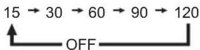 PHILIPS AJ5305D - Set sleep timer - 1