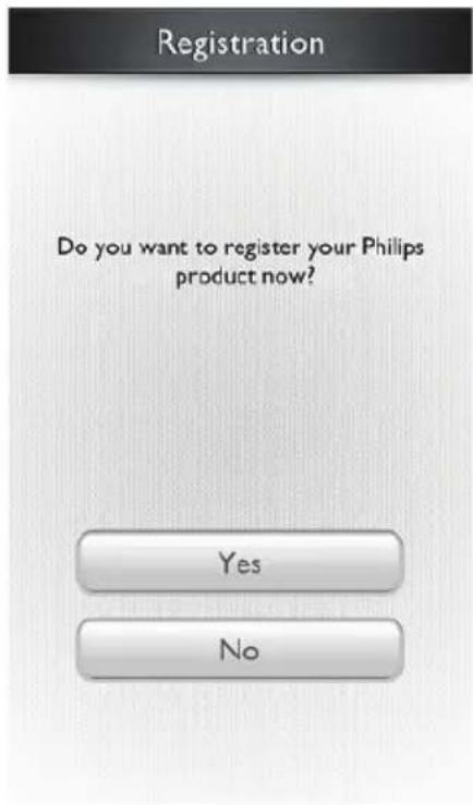PHILIPS AJ5305D - Register an account - 1