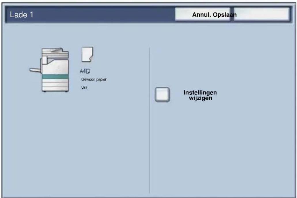 XEROX WorkCentre 7346V RPH - Instellingen lade - 1