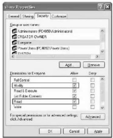 KYOCERA FS-1028MFP/DP/KL3 - Creating Shared Folder - 5