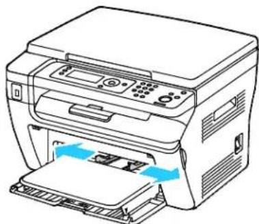 XEROX WorkCentre 3045 - Loading Paper in the Bypass Tray - 3