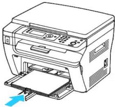 XEROX WorkCentre 3045 - Loading Paper in the Main Tray - 8