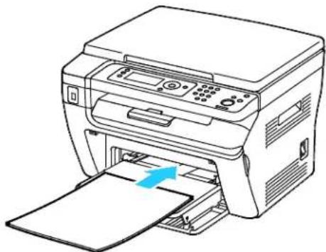 XEROX WorkCentre 3045 - Loading Paper in the Bypass Tray - 5