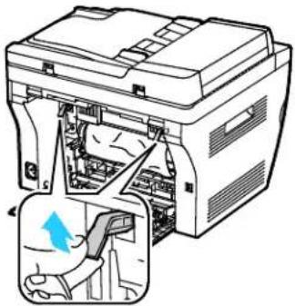 XEROX WorkCentre 3045 - Clearing Paper Jams from the Back of the Printer - 2