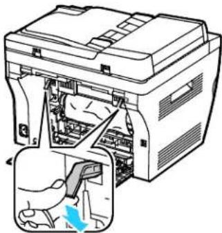 XEROX WorkCentre 3045 - Clearing Paper Jams from the Back of the Printer - 4