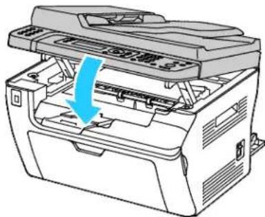 XEROX WorkCentre 3045 - Clearing Paper Jams from the Output Tray - 6