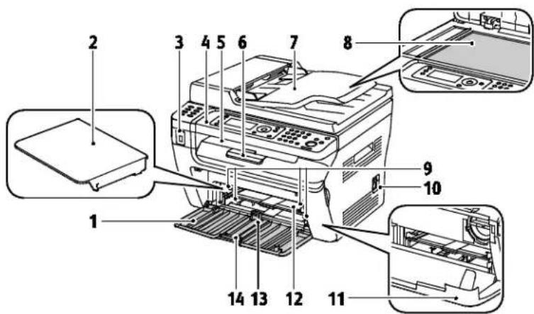 XEROX WorkCentre 3045 - Front View - 1