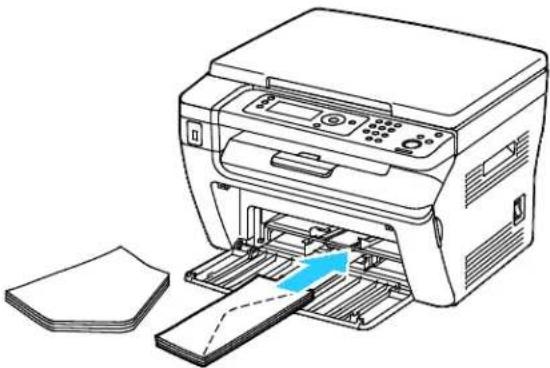 XEROX WorkCentre 3045 - Loading Envelopes in the Trays - 1