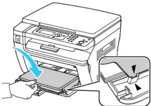 XEROX WorkCentre 3045 - Loading Paper in the Main Tray - 10