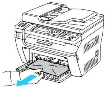 XEROX WorkCentre 3045 - Clearing Paper Jams from the Front of the Printer - 2