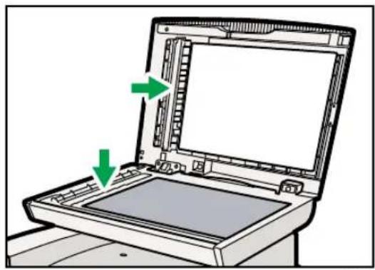 KYOCERA FS-C1020MFP+ - Soulevez l'ADF. - 1