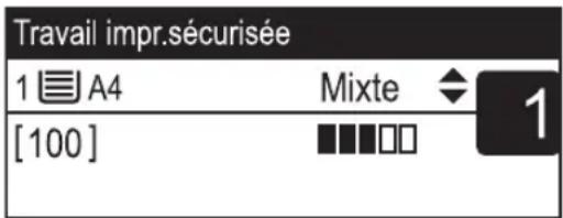 Travail impr.sécurisée 1 A4 Mixte 1 [100]