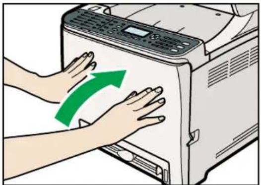 KYOCERA FS-C1020MFP+ - Abaisser les leviers de l'unité de fusion - 3