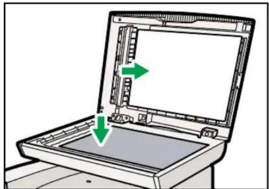KYOCERA FS-C1020MFP+ - Soulevez l'ADF. - 1