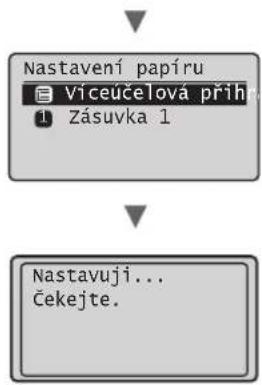 CANON i-Sensys MF4730 - Nastavení velikosti a typu papíru - 3
