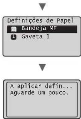 CANON i-Sensys MF4730 - Definir um tipo e tamanho de papel - 3