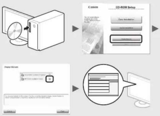 CANON i-Sensys MF4730 - A telepítési eljárások részleteivel kapcsolatban - 1