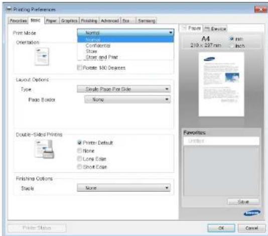 SAMSUNG SCX-8128NA - Print Mode - 1