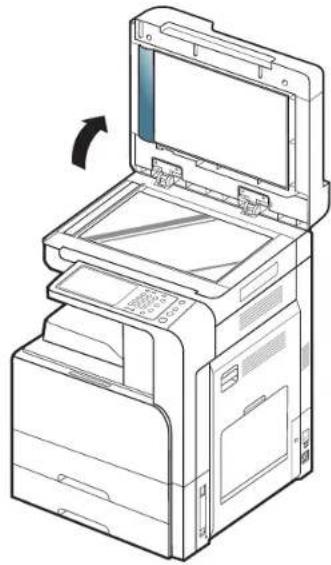 SAMSUNG SCX-8128NA - Original paper jam inside of scanner - 6