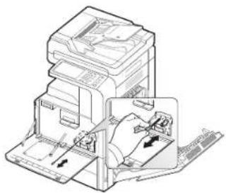 SAMSUNG SCX-8128NA - Cleaning paper dust stick and chargers of imaging units - 10