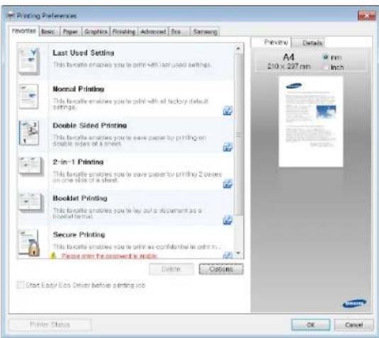 SAMSUNG SCX-8128NA - Opening printing preferences - 4