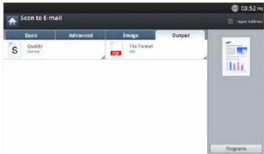 SAMSUNG SCX-8128NA - Image tab - 2
