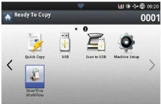SAMSUNG SCX-8128NA - Using the Quick Copy menu - 1