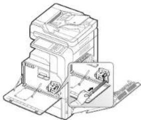 SAMSUNG SCX-8128NA - Cleaning paper dust stick and chargers of imaging units - 9