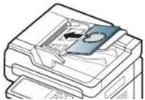SAMSUNG SCX-8128NA - Selecting the orientation of originals - 5