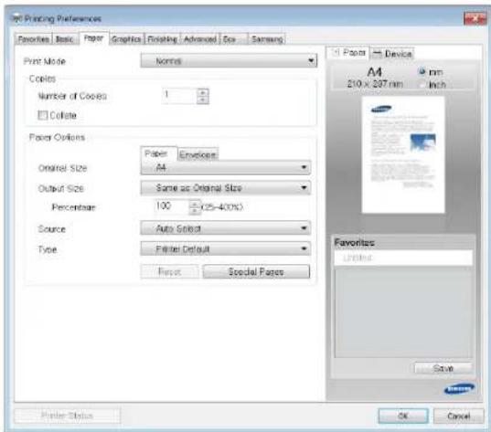 SAMSUNG SCX-8128NA - Paper tab - 1