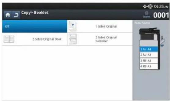 SAMSUNG SCX-8128NA - Booklet copying - 2