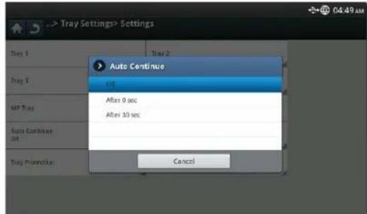 SAMSUNG SCX-8128NA - Auto continue - 1