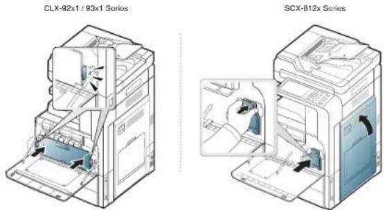 SAMSUNG SCX-8128NA - Cleaning paper dust stick and chargers of imaging units - 11