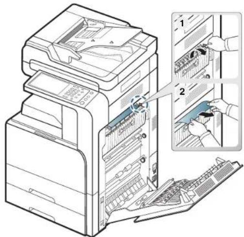 SAMSUNG CLX-9251NA - Paper jam at the top of duplex path (Jam Duplex Return, Jam Duplex 1) - 4