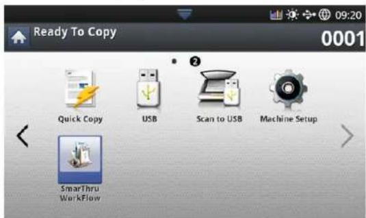 SAMSUNG CLX-9251NA - Printing from a USB memory device - 3