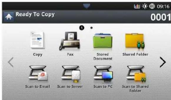SAMSUNG CLX-9251NA - Understanding the fax screen - 1