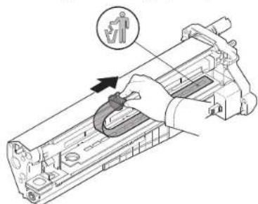 SAMSUNG CLX-9251NA - Replacing the imaging unit - 8
