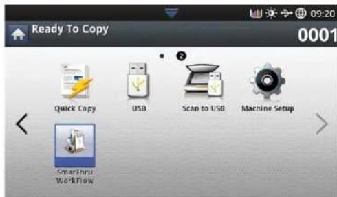 SAMSUNG CLX-9251NA - Display screen - 3