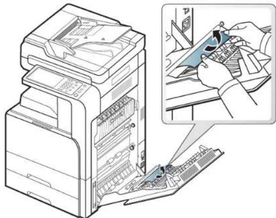 SAMSUNG CLX-9251NA - Paper jam in exit area (Jam Exit Face down) - 4
