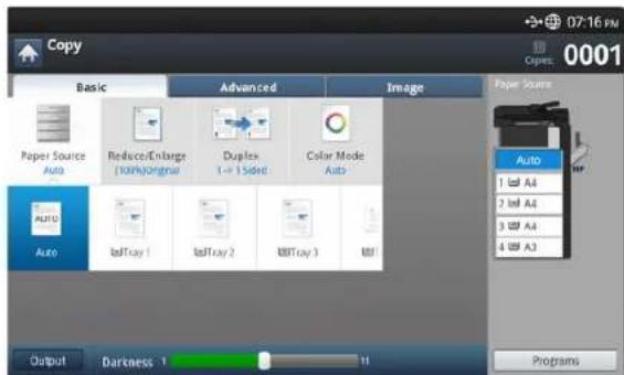SAMSUNG CLX-9251NA - Selecting the color mode (CLX-9201 9301 Series only) - 1