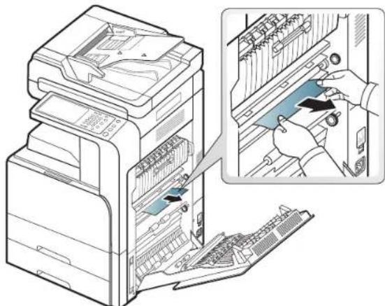 SAMSUNG CLX-9251NA - Paper jam inside the machine (Jam Registration) - 4