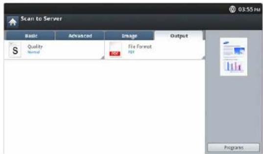 SAMSUNG CLX-9251NA - Image tab - 2
