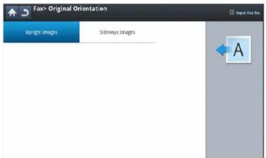 SAMSUNG CLX-9251NA - Selecting the orientation of originals - 1