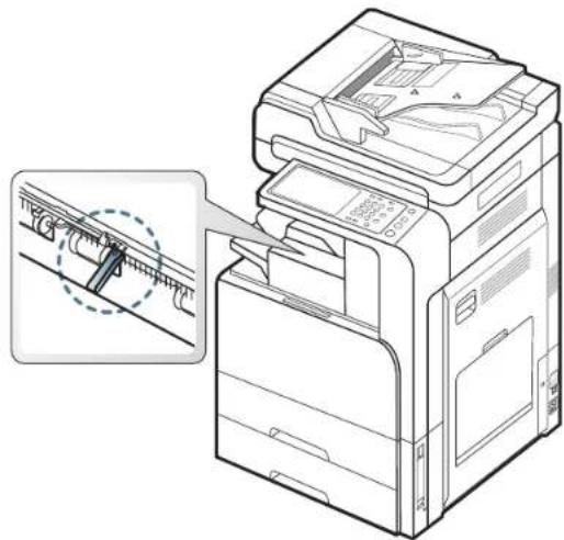 SAMSUNG CLX-9251NA - Paper jam in exit area (Jam Exit Face down) - 5