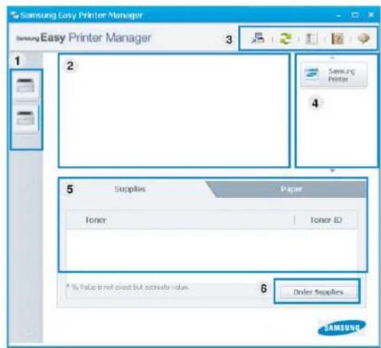 SAMSUNG CLX-9251NA - Understanding Samsung Easy Printer Manager - 2